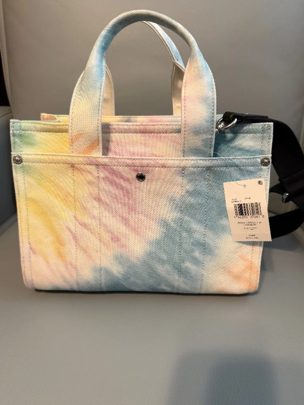 Coach Rainbow Cargo Tote 26 - Picture 2 of 11
